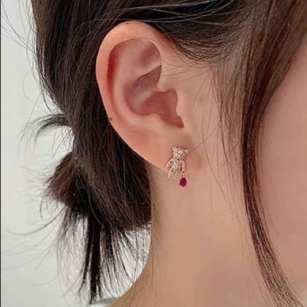 Adorable Teddy Bear Earrings